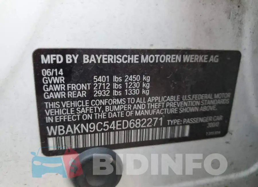 WBAKN9C54ED682271 Photo# 12