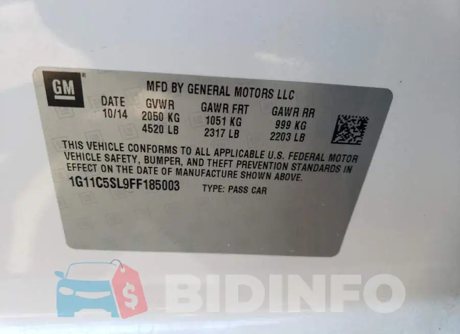 1G11C5SL9FF185003 Photo# 12