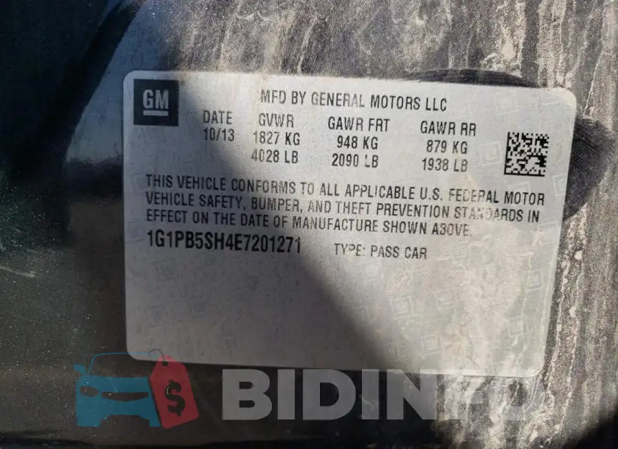 1G1PB5SH4E7201271 Photo# 12