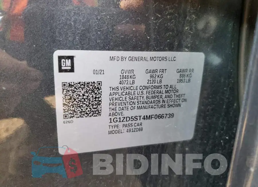 1G1ZD5ST4MF066739 Photo# 12