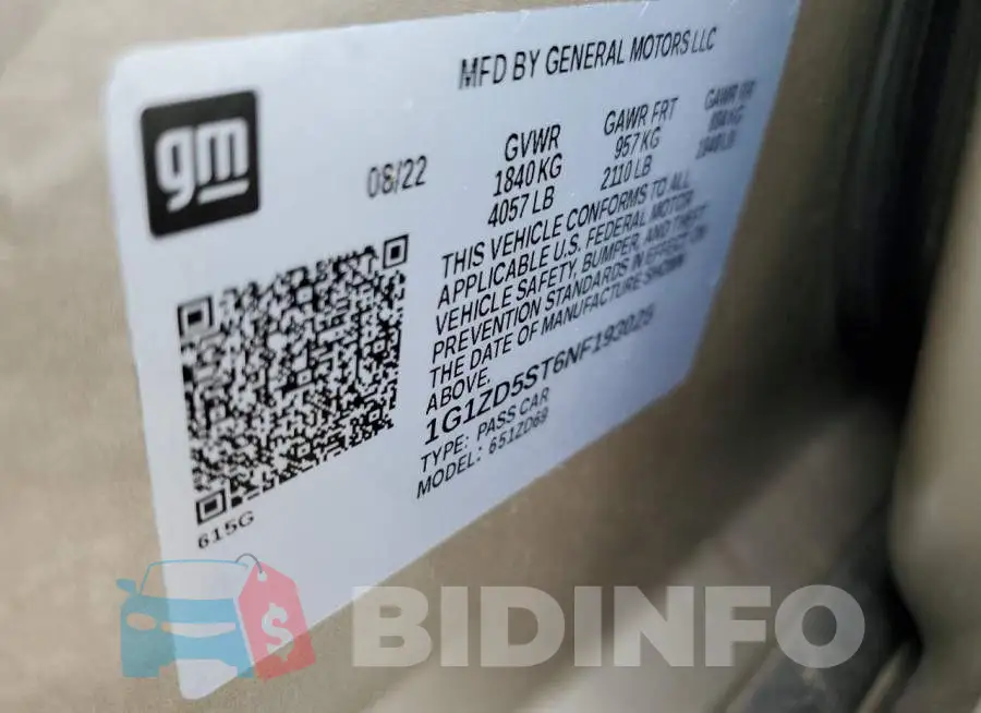 1G1ZD5ST6NF193025 Photo# 13
