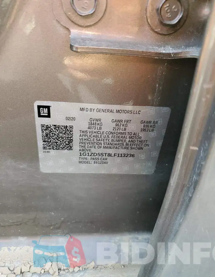 1G1ZD5ST8LF113236 Photo# 13