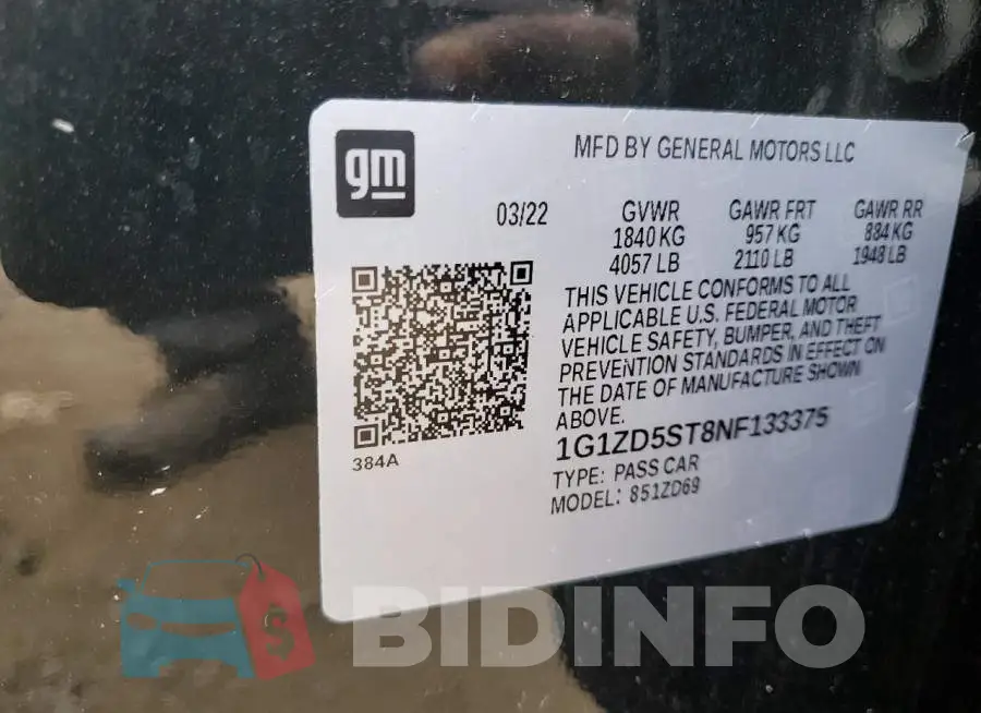 1G1ZD5ST8NF133375 Photo# 13