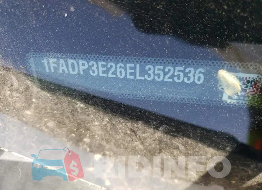 1FADP3E26EL352536 Photo# 12