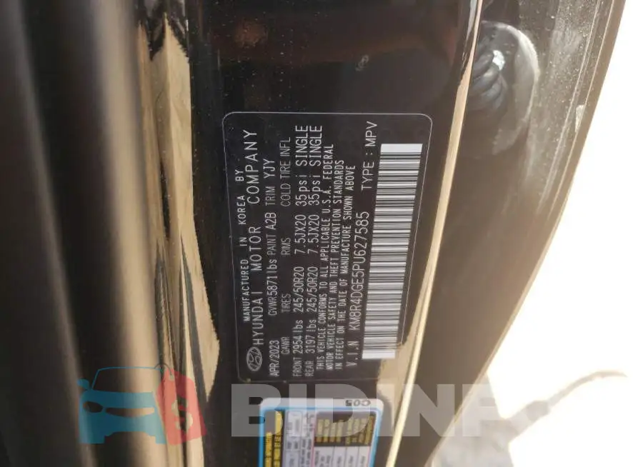 KM8R4DGE5PU627585 Photo# 13
