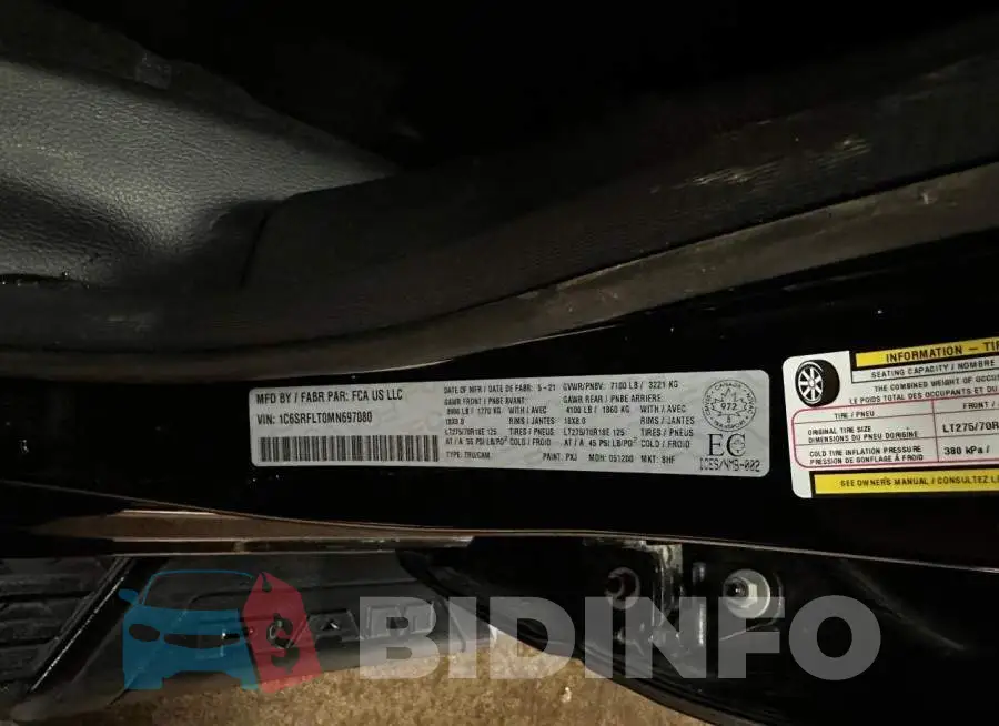 1C6SRFLT0MN697080 Photo# 9