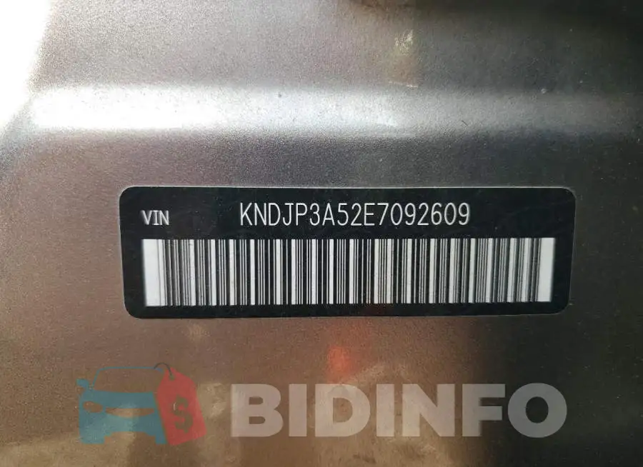 KNDJP3A52E7092609 Photo# 12