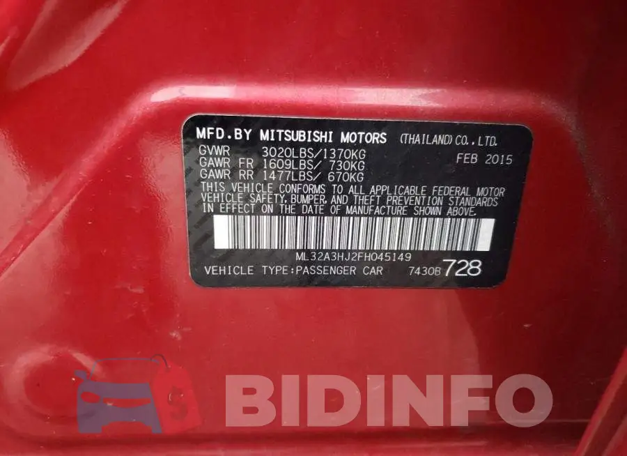 ML32A3HJ2FH045149 Photo# 12