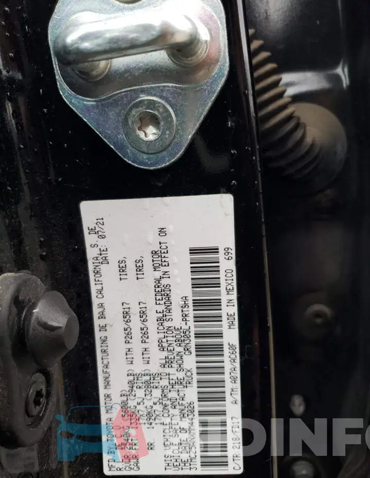 3TMCZ5ANXMM443026 Photo# 12