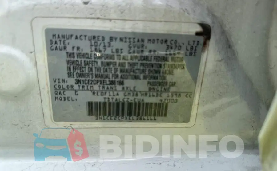 3N1CE2CPXEL386166 Photo# 10