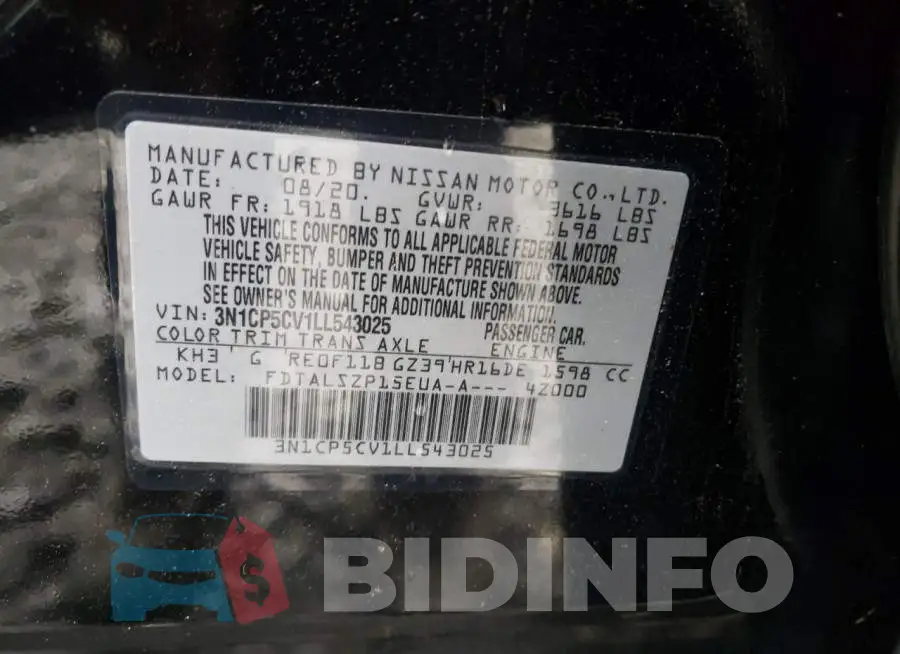 3N1CP5CV1LL543025 Photo# 14