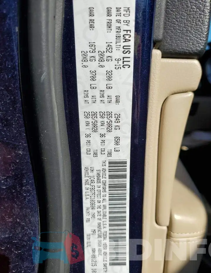 1C4RJFBG7FC103604 Photo# 13