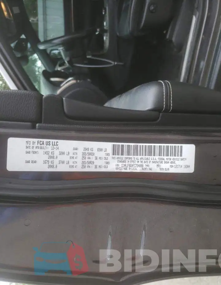 1C4RJFBGXFC724898 Photo# 14