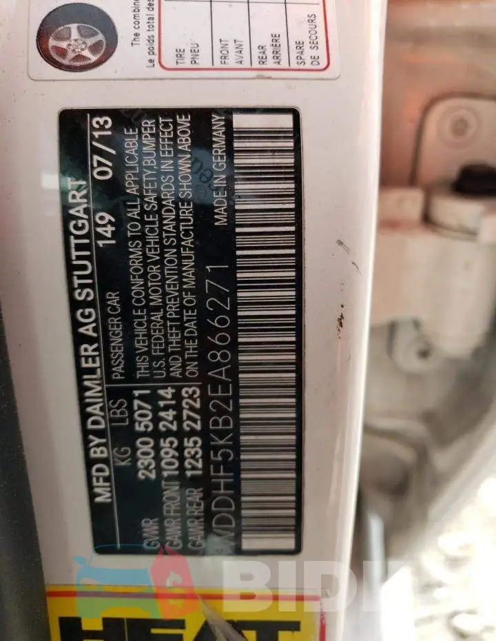 WDDHF5KB2EA866271 Photo# 13