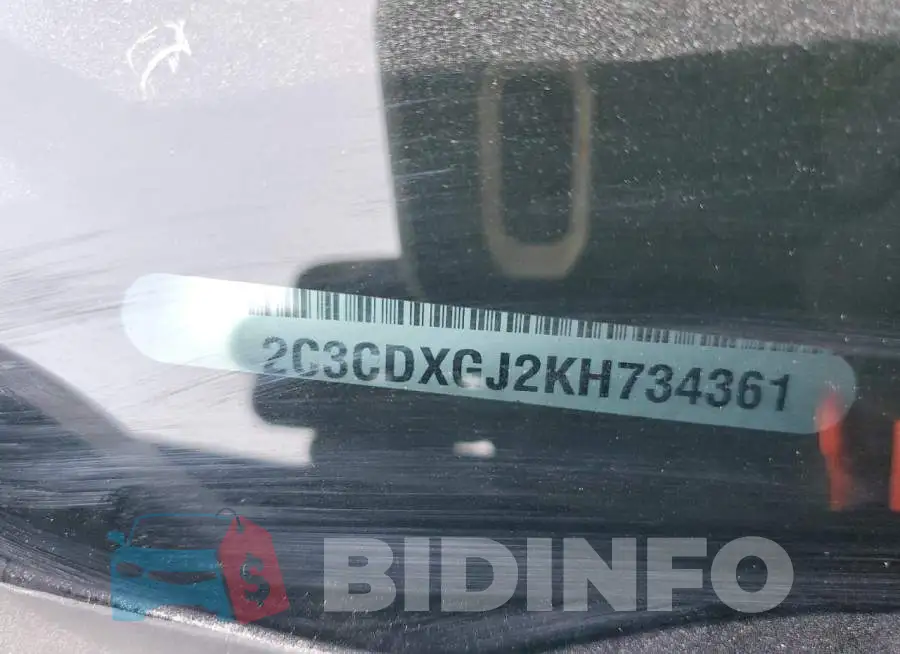 2C3CDXGJ2KH734361 Photo# 12