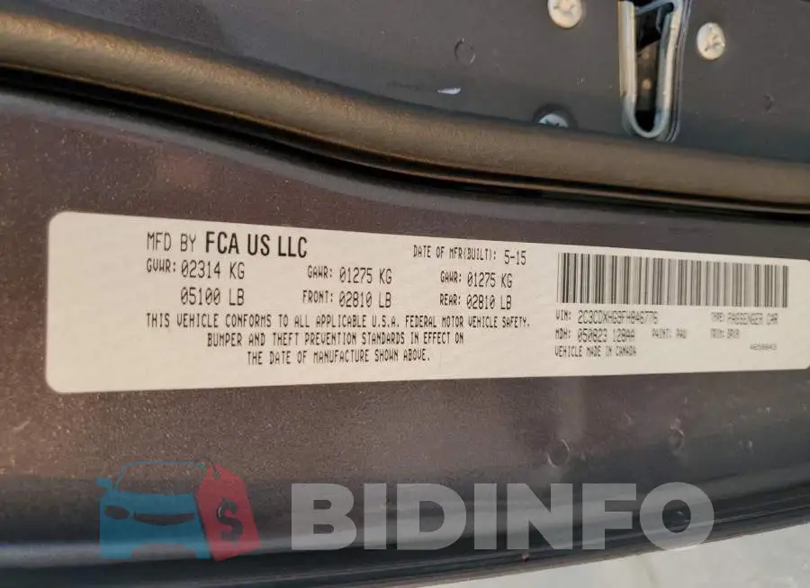 2C3CDXHG9FH846776 Photo# 12