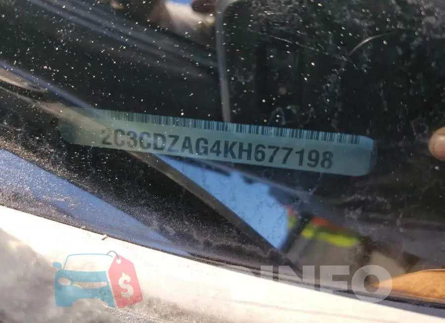 2C3CDZAG4KH677198 Photo# 12