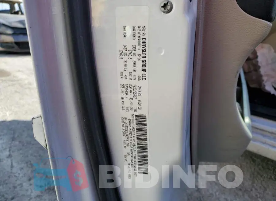 2C4RDGCGXER429916 Photo# 14