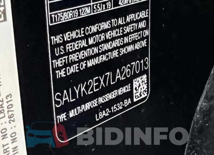 SALYK2EX7LA267013 Photo# 10