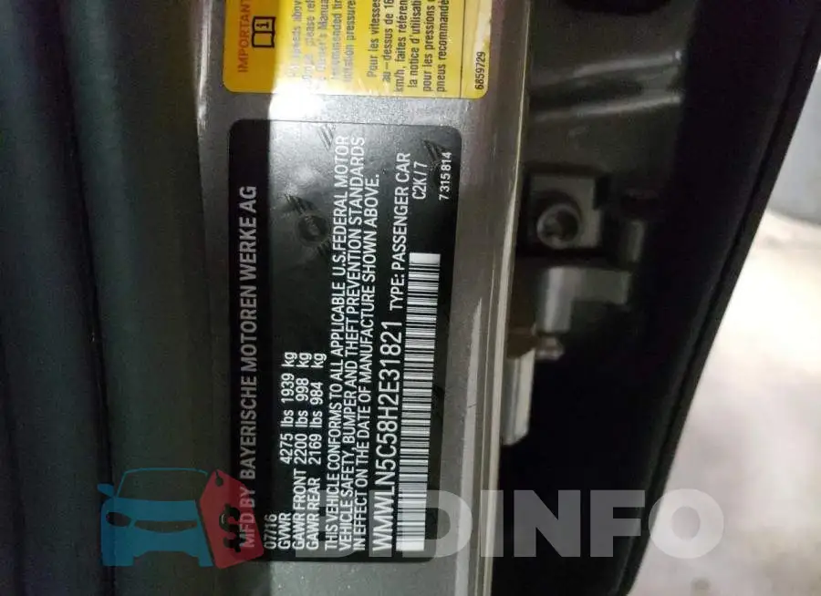 WMWLN5C58H2E31821 Photo# 12