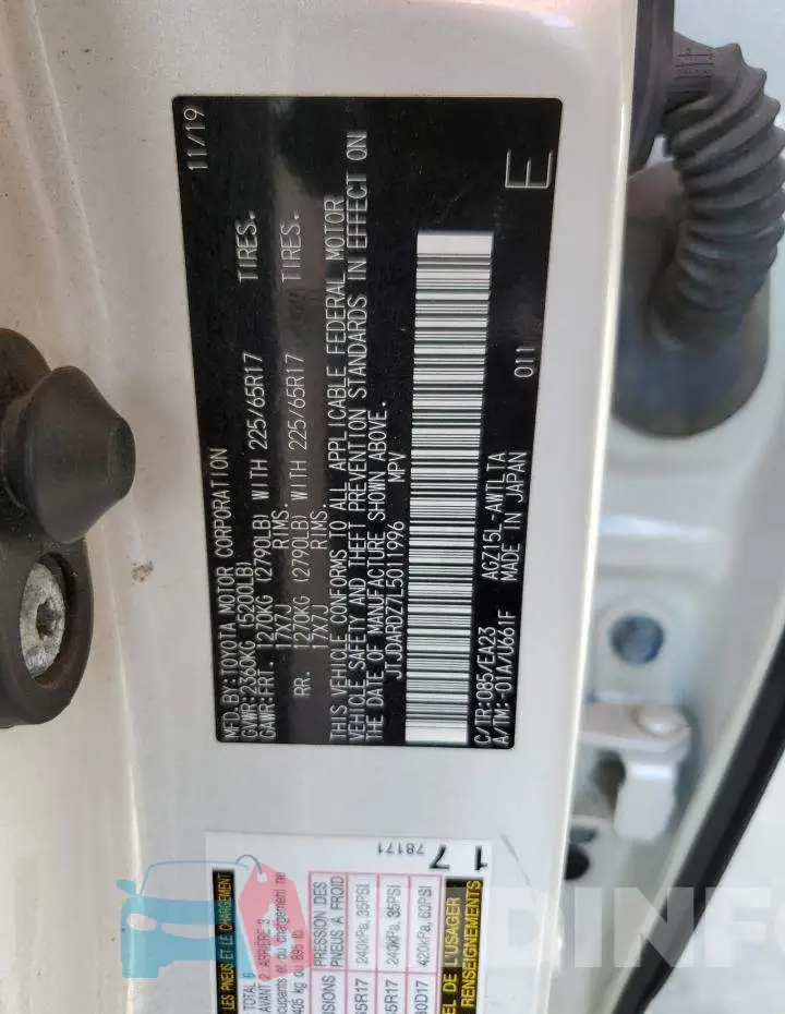 JTJDARDZ7L5011996 Photo# 12
