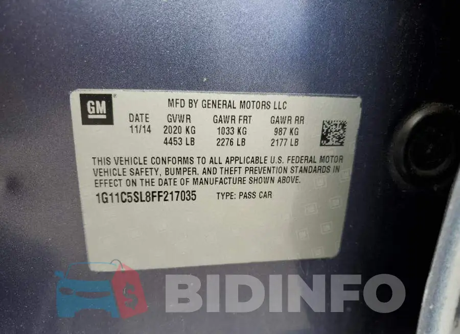 1G11C5SL8FF217035 Photo# 12