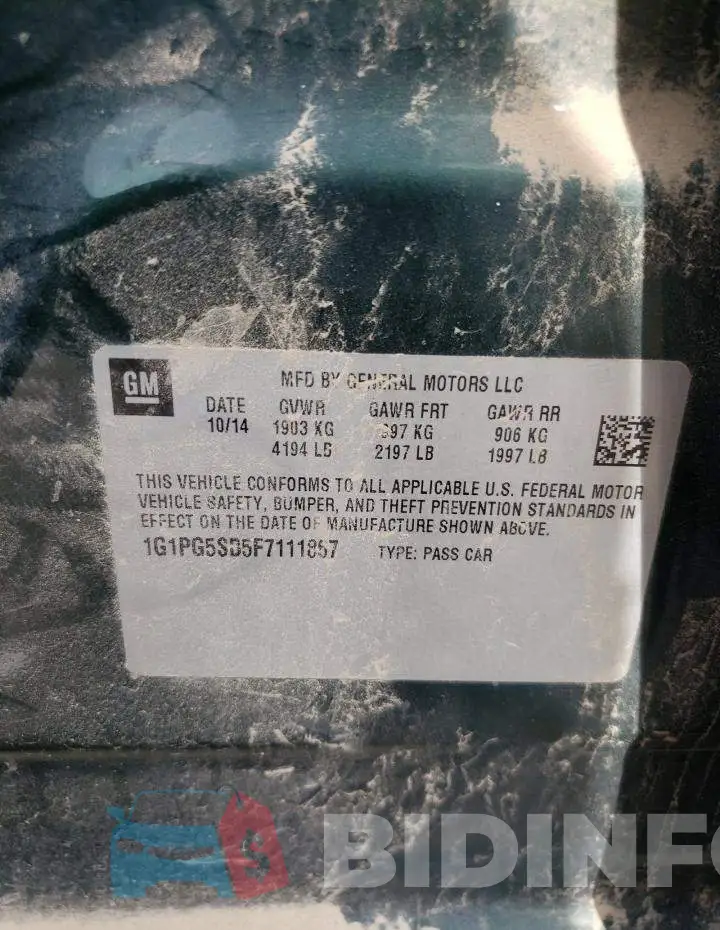 1G1PG5SB5F7111867 Photo# 12