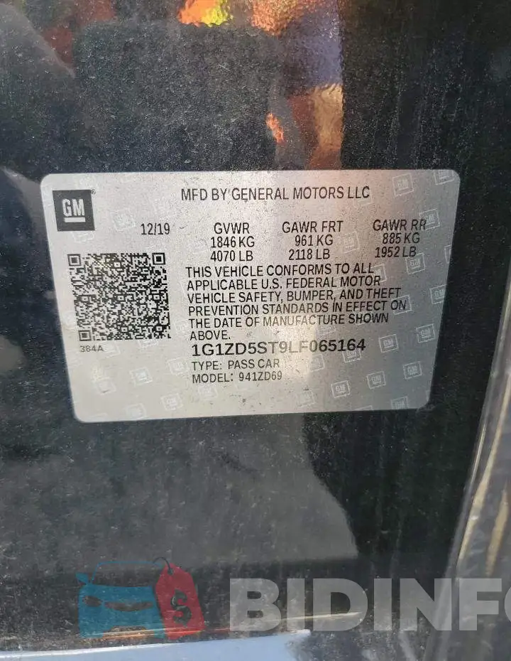 1G1ZD5ST9LF065164 Photo# 12