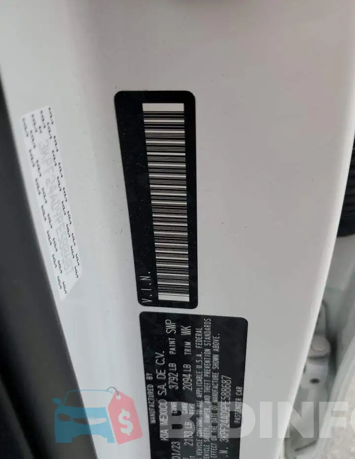 3KPF24AD9PE588687 Photo# 13