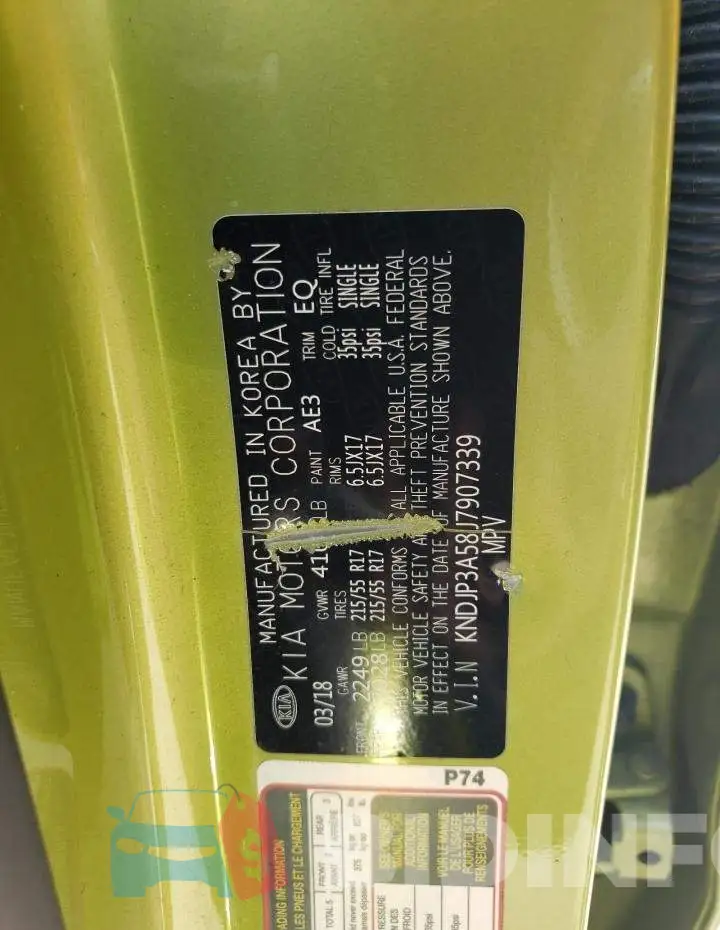 KNDJP3A58J7907339 Photo# 12