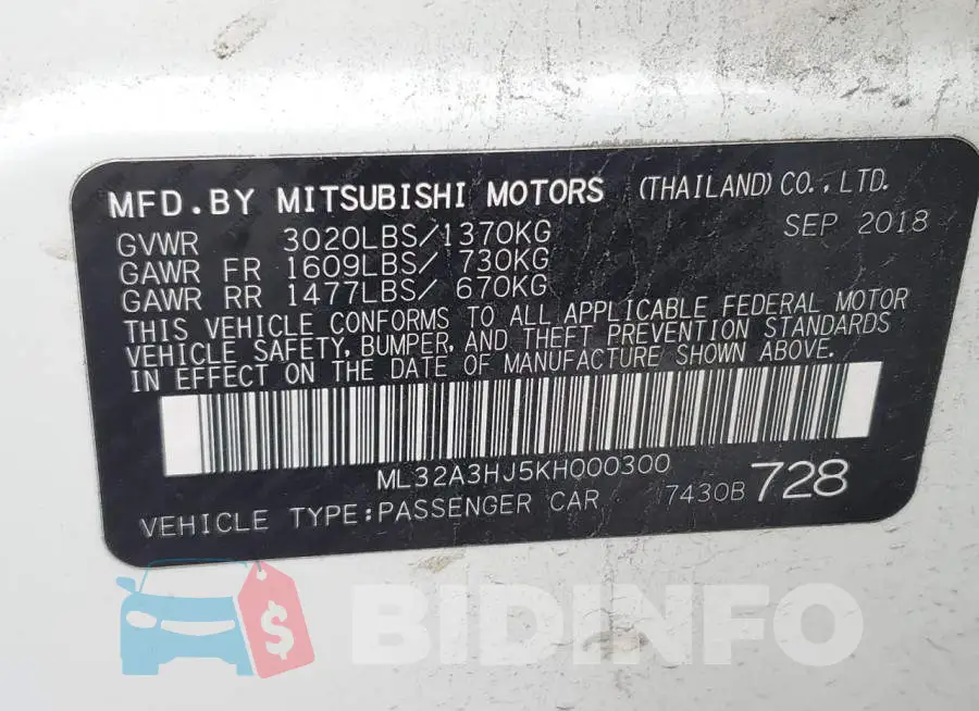 ML32A3HJ5KH000300 Photo# 13