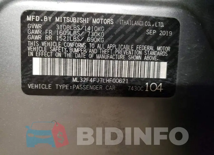ML32F4FJ7LHF00621 Photo# 12