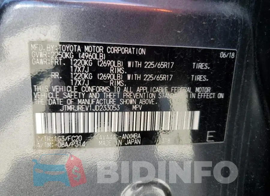 JTMRJREV1JD233053 Photo# 12