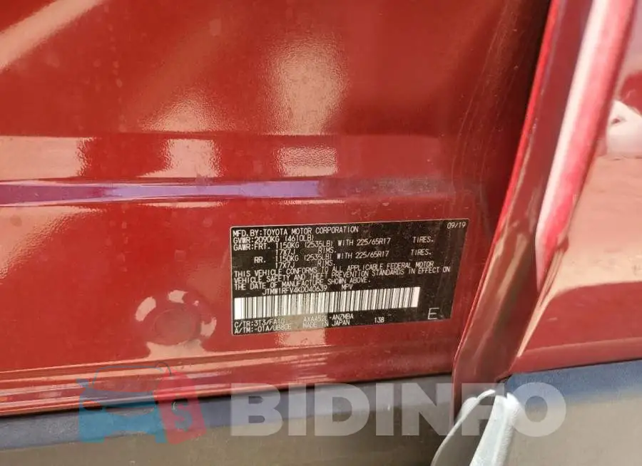 JTMW1RFV4KD040639 Photo# 12