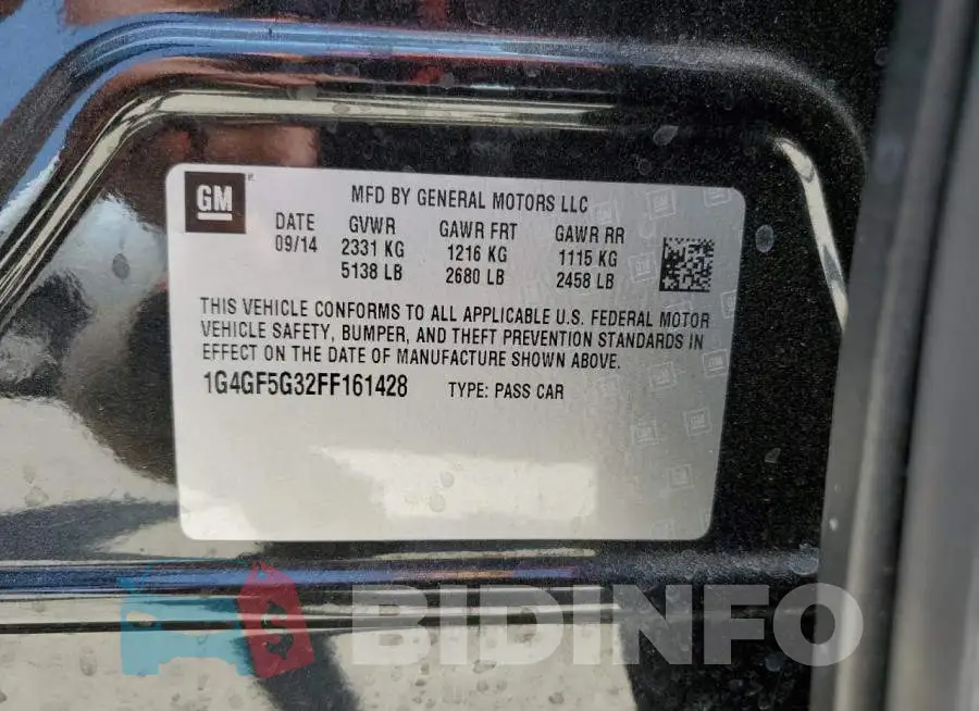 1G4GF5G32FF161428 Photo# 12