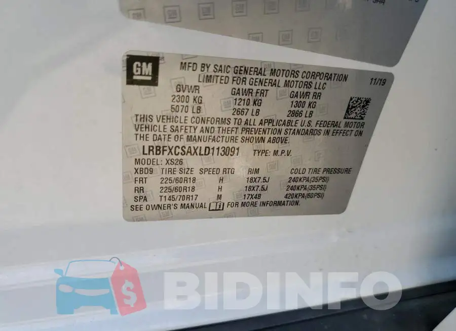LRBFXCSAXLD113091 Photo# 12