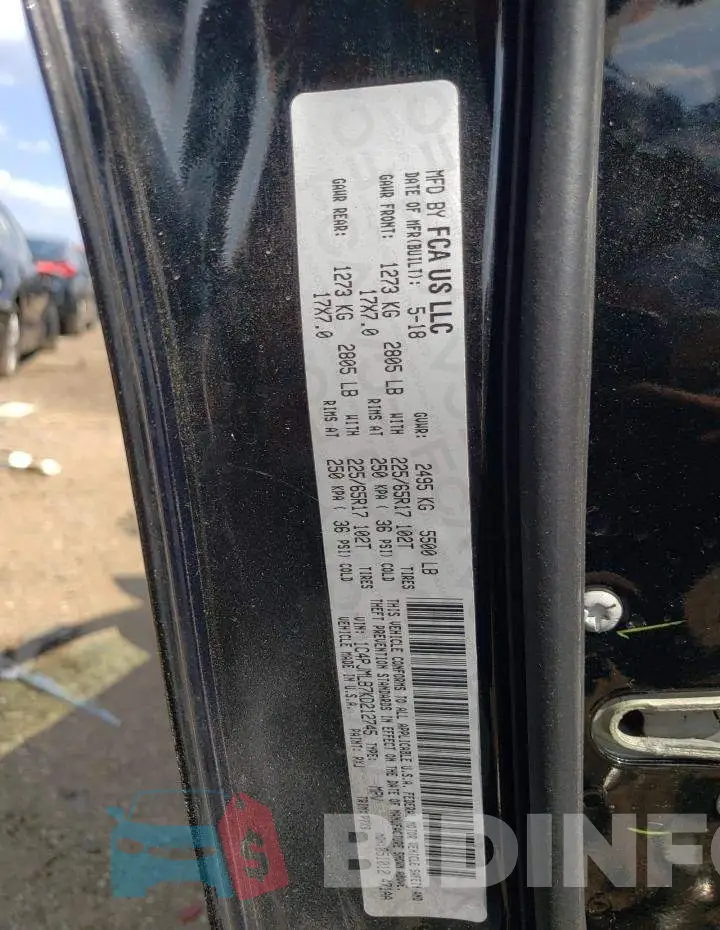 1C4PJMLB7KD212745 Photo# 13