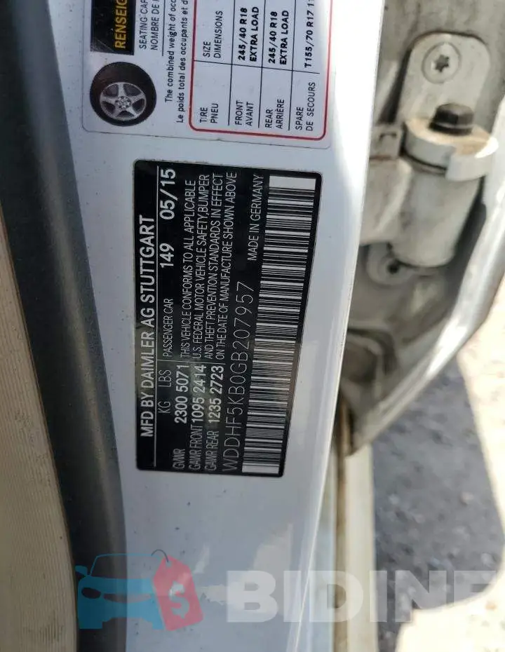 WDDHF5KB0GB207957 Photo# 12