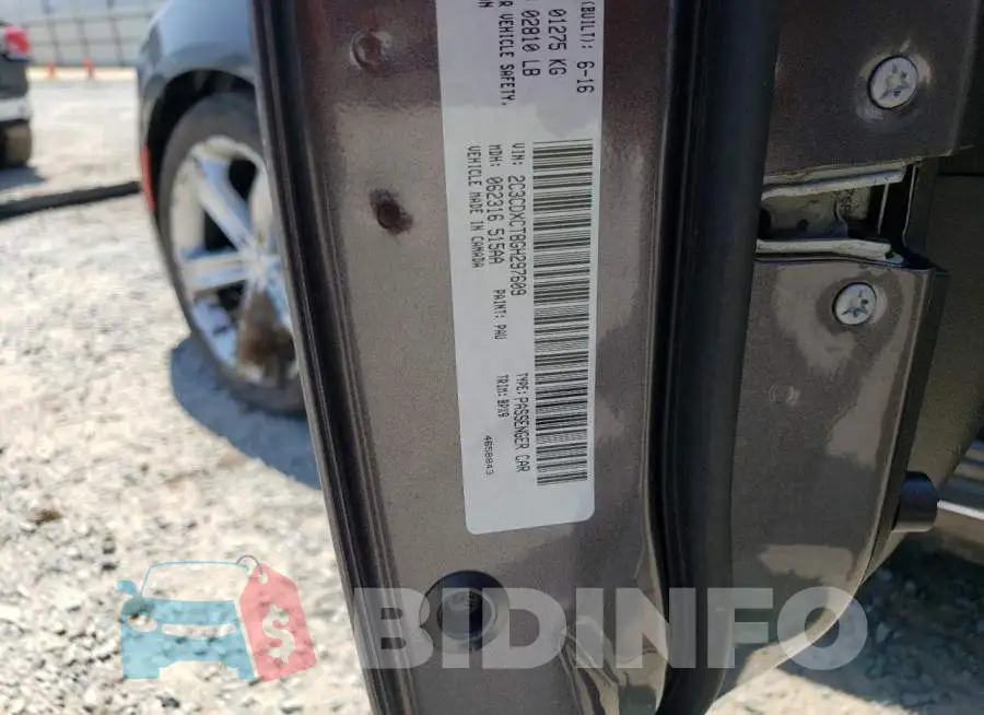 2C3CDXCT8GH297609 Photo# 12