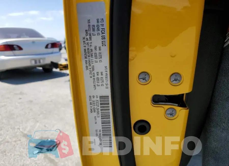 2C3CDZFJ3KH509119 Photo# 12