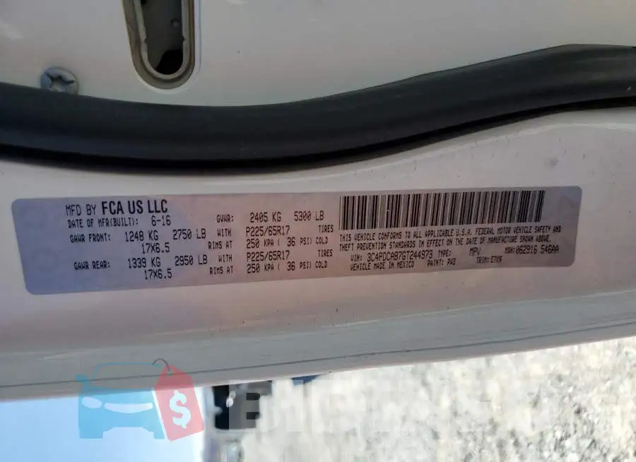 3C4PDCAB7GT244973 Photo# 12