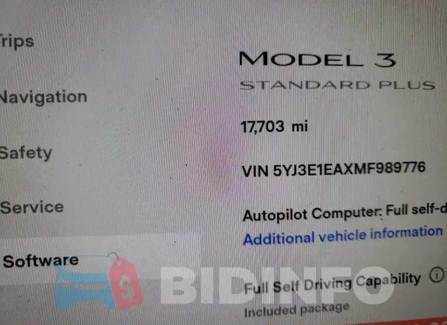 5YJ3E1EAXMF989776 Photo# 8