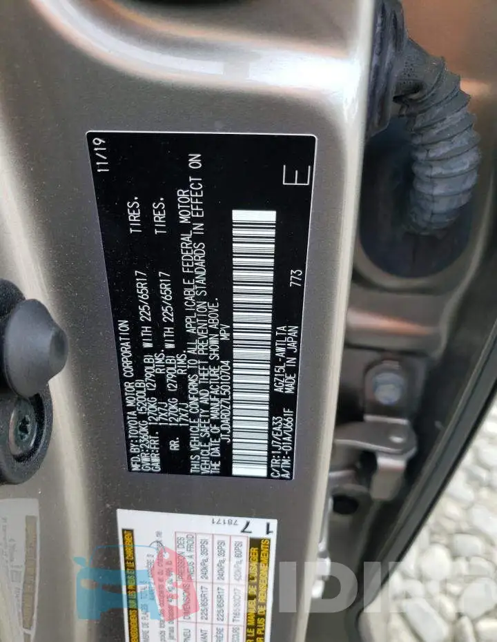 JTJDARDZ7L5010704 Photo# 12