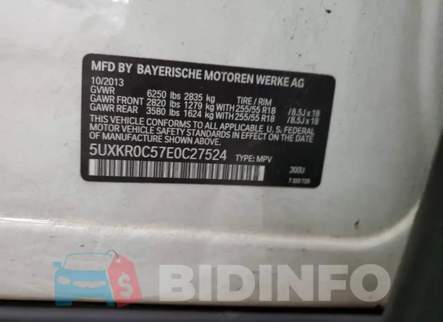 5UXKR0C57E0C27524 Photo# 13