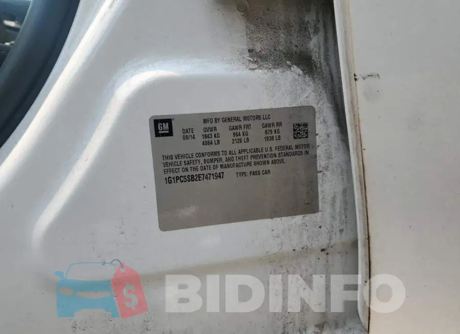 1G1PC5SB2E7471947 Photo# 12