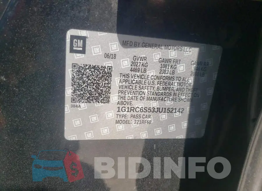1G1RC6S53JU152142 Photo# 12