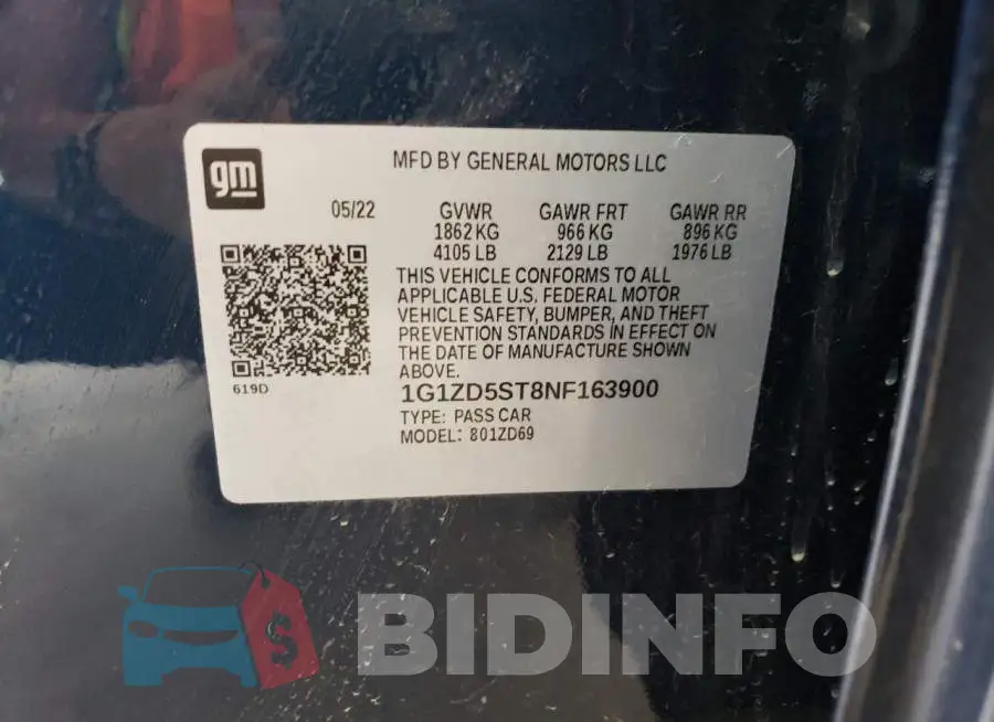 1G1ZD5ST8NF163900 Photo# 13