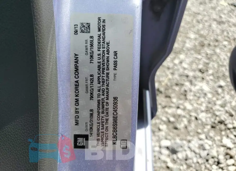 KL8CB6S98EC450936 Photo# 12