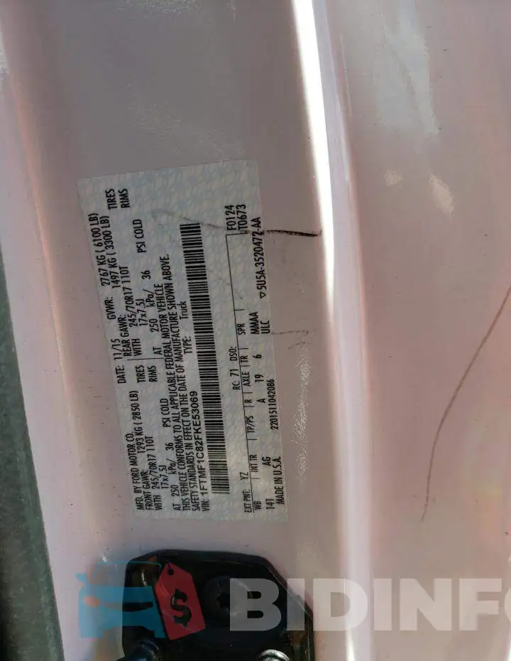 1FTMF1C82FKE53069 Photo# 12
