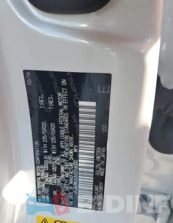 JTJBZMCA2H2016000 Photo# 13